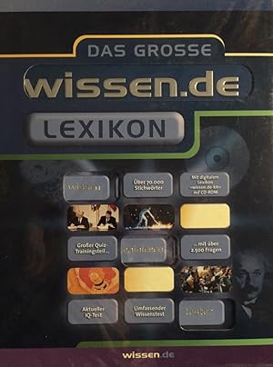 Das grosse Wissen.de-Lexikon. Mit CD-Rom in Pappschuber.