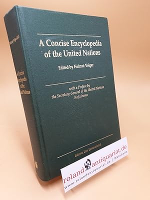 Bild des Verkufers fr A Concise Encyclopedia of the United Nations zum Verkauf von Roland Antiquariat UG haftungsbeschrnkt