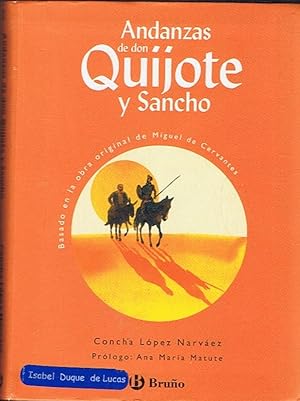 Seller image for ANDANZAS DE DON QUIJOTE Y SANCHO. for sale by Librera Torren de Rueda