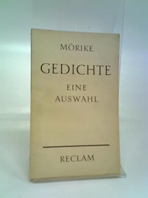 Seller image for Gedichte Eine Auswahl for sale by World of Rare Books