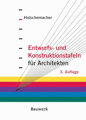 Imagen del vendedor de Entwurfs- und Konstruktionstafeln fr Architekten. a la venta por Antiquariat Thomas Haker GmbH & Co. KG