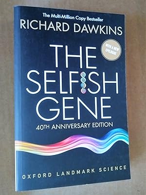 Imagen del vendedor de The Selfish Gene, 40th anniversary edition a la venta por Livresse