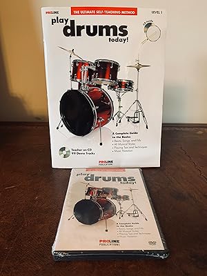 Seller image for Play Drums Today!: The Ultimate Self-Teaching Method [Includes CD and DVD] [STILL IN ORIGINAL SHRINKWRAP] for sale by Vero Beach Books