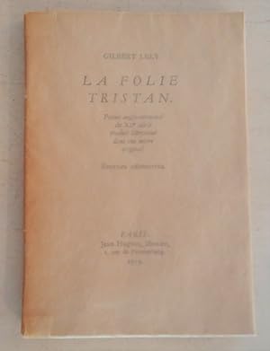 La Folie Tristan. Poème anglo-normand du XIIème siècle traduit librement dans son mètre original