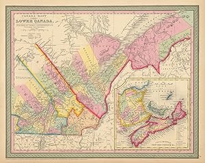 Canada East formerly Lower Canada // Nova Scotia, New Brunswick &c