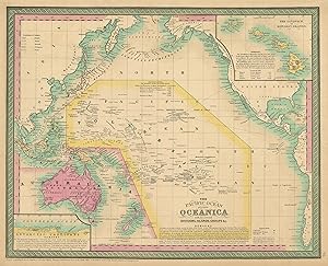 The Pacific Ocean including Oceanica with its several divisions, islands, groups &c. // The Sandw...