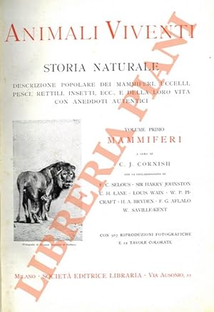 Animali viventi. Storia naturale. Descrizione popolare dei mammiferi, uccelli, pesci, rettili, in...