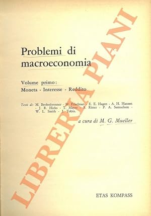 Problemi di macroeconomia.