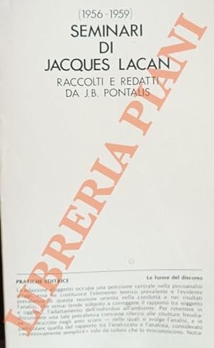 1956-1959. Seminari di Jacques Lacan.