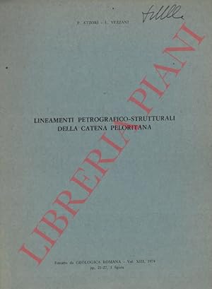 Lineamenti petrografico-strutturali della catena peloritana.