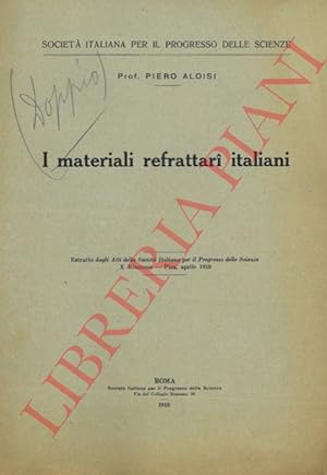 I materiali refrattari italiani.