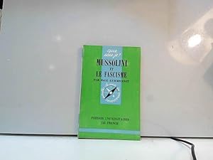 Bild des Verkufers fr Mussolini Et Le Fascisme. N1225 zum Verkauf von JLG_livres anciens et modernes