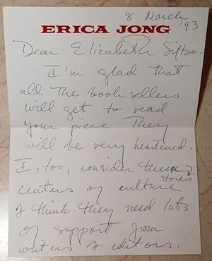 [Inscribed Association Copy] The Devil at Large. Erica Jong on Henry Miller [together with] a sep...