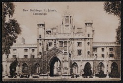 Cambridge Postcard New Buildings St. John's College
