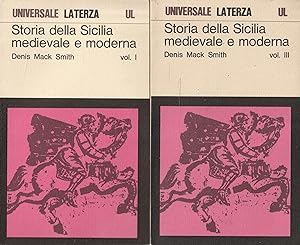 Storia della Sicilia medievale e moderna Vol. 1 e 3
