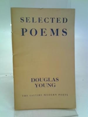 Imagen del vendedor de Selected Poems (Saltire Modern Poets Series) a la venta por World of Rare Books