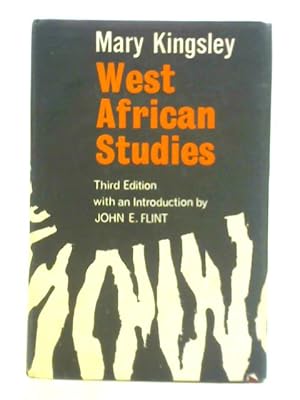 Bild des Verkufers fr West African studies zum Verkauf von World of Rare Books
