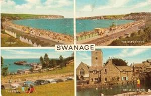 Seller image for Swanage Dorset Postcard 1974 Swanage Multiview Publisher J Salmon for sale by Postcard Anoraks