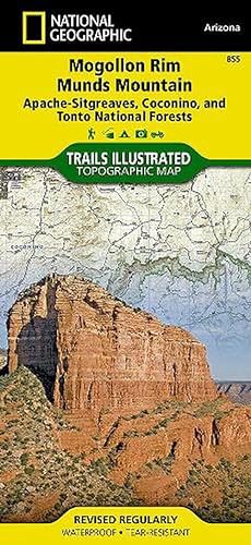 Seller image for Mogollon Rim & Munds Mountain Wilderness Areas, Apache-sitgreaves, Coconino & Tonto National Forests (Folded) for sale by AussieBookSeller
