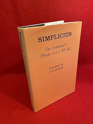 On Aristotle's Physics 4.1-5, 10-14. Translated by J. O. Urmson