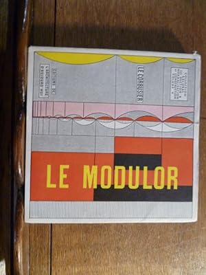 Bild des Verkufers fr Le Modulor. Essai sur une mesure harmonique  l'chelle humaine applicable universellement  l'architecture et  la mcanique. Deuxime dition. zum Verkauf von Librairie L'Abac / Gimmic SRL