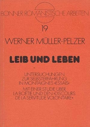 Bild des Verkufers fr Leib und Leben. zum Verkauf von La Librera, Iberoamerikan. Buchhandlung