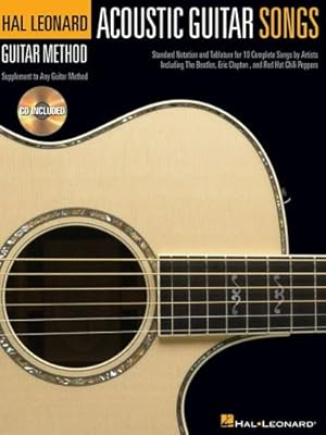 Bild des Verkufers fr Acoustic Guitar Songs (Hal Leonard Guitar Method) zum Verkauf von Lake Country Books and More