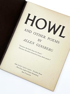Seller image for HOWL AND OTHER POEMS for sale by Brian Cassidy Books at Type Punch Matrix