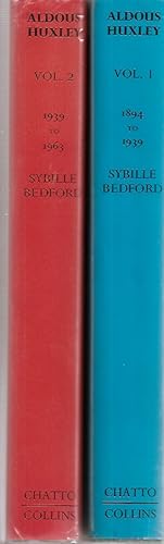 Image du vendeur pour ALDOUS HUXLEY: A Biography Volume 1, 1894 -1939 (and) ALDOUS HUXLEY: A Biography Volume 2, 1939 - 1963. mis en vente par Chanticleer Books, ABAA