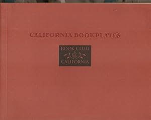 CALIFORNIA BOOKPLATES: A Keepsake for Members of the Book Club of California