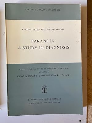 Imagen del vendedor de Paranoia - A study in Diagnosis a la venta por Librairie Axel Benadi