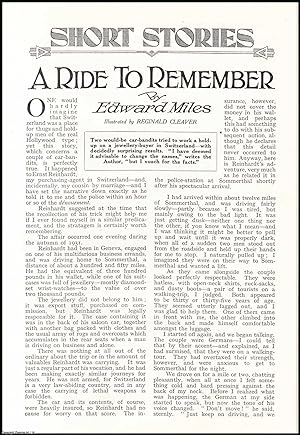 Seller image for A Ride To Remember : car-bandits tried to work a hold-up on a jewellery-buyer in Switzerland. An uncommon original article from the Wide World Magazine, 1933. for sale by Cosmo Books