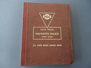 Service manual for 'Mammoth Major'. Goods chassis.
