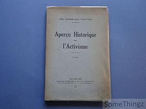 Image du vendeur pour Aperu historique sur l'activisme. mis en vente par SomeThingz. Books etcetera.