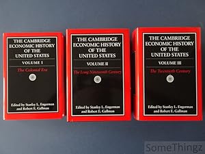 Seller image for The Cambridge Economic History of the United States (3 vols.) I: The Colonial Era. II: The Long Nineteenth Century. III: The Twentieth Century. for sale by SomeThingz. Books etcetera.