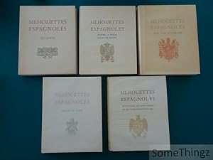 Seller image for Silhoutetes Espagnoles. I: Sgovie. II: Souvenirs de Jeanne la Folle et Charles-Quint. III: Souvenirs de Don Juan d'Autriche. IV: Visages du pass. V: Souvenirs de Don Pedre et de 'L'excellente Dame'. for sale by SomeThingz. Books etcetera.