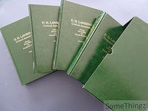 D.H. Lawrence: Critical Assessments. Volume I, II, III and IV.