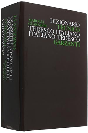 DIZIONARIO TECNICO TEDESCO-ITALIANO, ITALIANO-TEDESCO [nuovo]: