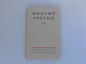 Bild des Verkufers fr Stcke Band VI.: Die Rundkpfe und die Spitzkpfe, Furcht und Elend des dritten Reiches. Band VI. zum Verkauf von ANTIQUARIAT FRDEBUCH Inh.Michael Simon