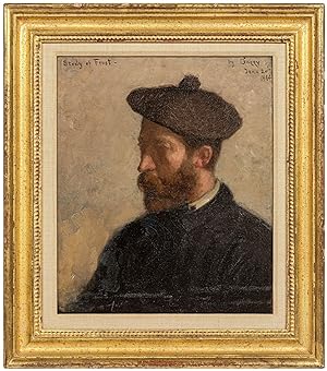[Original Painting] Portrait of A.B. Frost, 1884