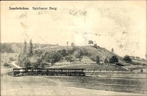Ansichtskarte / Postkarte Spicheren Spichern Moselle, Spicherer Höhen, Spicherer Berg bei Saarbrü...