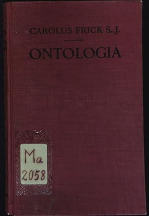 Bild des Verkufers fr Ontologia sive metaphysica generalis in usum scholarum. Cursus philosophicus ; P. 2. zum Verkauf von Antiquariat Bookfarm