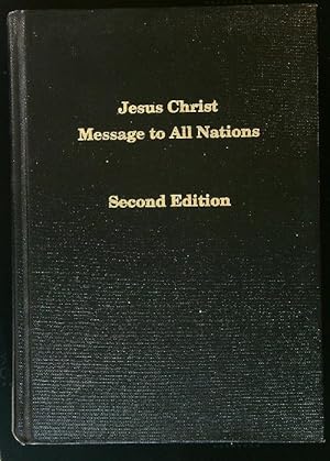 Seller image for Jesus Christ Message to All Nations for sale by Librodifaccia