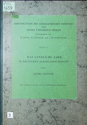 Seller image for Das lndliche Jahr in deutschen Agrarlandschaften. for sale by Antiquariat Bookfarm