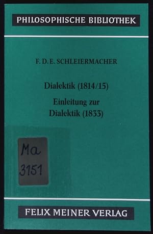 Dialektik (1814/15).