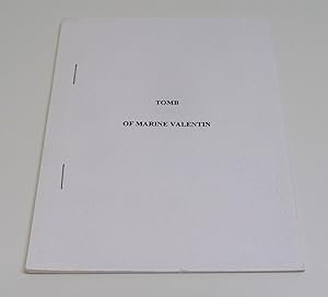 Seller image for Tomb of Marine Valentin (tel-let 40) for sale by Test Centre Books