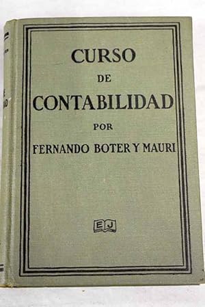 Seller image for Curso de contabilidad for sale by Alcan Libros