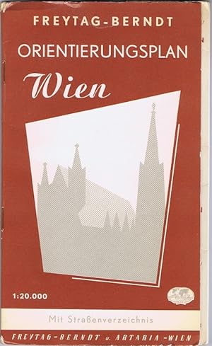 Plan von Wien - Plan of Vienna - Plan de Vienne - Pianta di Vienna.