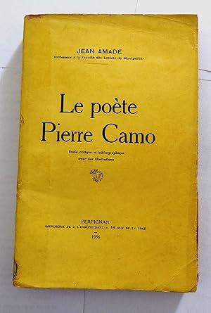 Seller image for Le Pote Perre Camo. tude critique et bibliographie avec des illustrations. for sale by Rometti Vincent