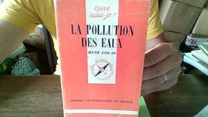 Imagen del vendedor de La pollution des eaux que sais je? a la venta por Librairie La cabane aux bouquins